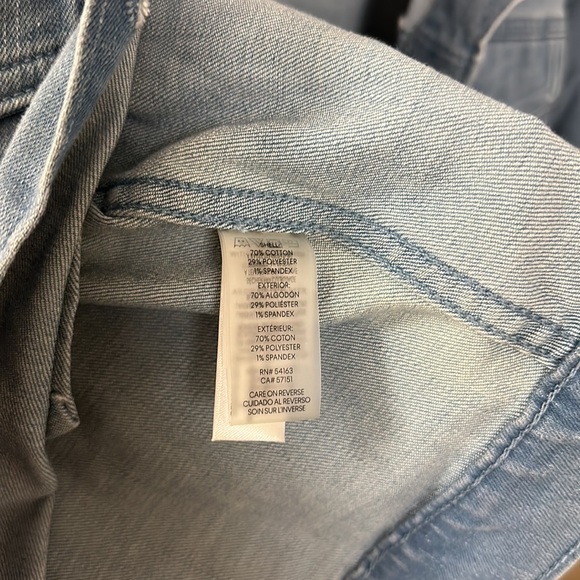 🔥🔥🔥NWT Calvin Klein Cropped Jean Jacket - Picture 10 of 12